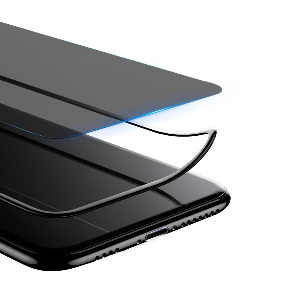 0.23mm Unbroken Edge Full Screen Curved Privacy Film trempé pour IP XR 11 6.1 En pouces