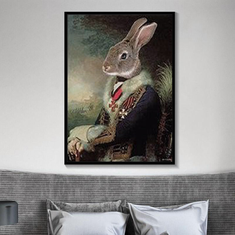 Accueil Mode Simple Impressionniste Lapin Peinture