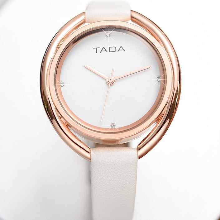 Montre Quartz Casual élégante et résistante à l'eau pour femmes