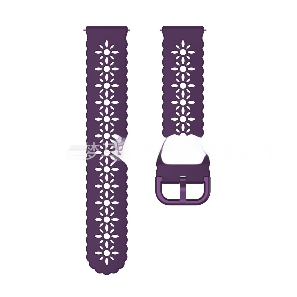Bracelet d'horloge en silicone pour Plum Blossom