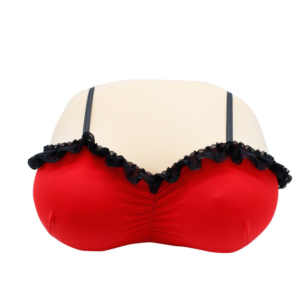 Créative Quirky Mémoire Foam Rebound ChestBust Oreiller