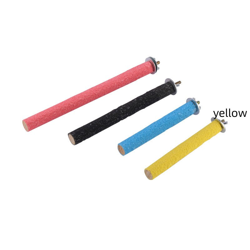Tiger Peau Xuanfeng Parroquet Couleur Frotté Stand Rod Grinding Claw Stick