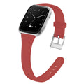 Bracelet en silicone Smart Watch Shrink Silicone Solid Color Watch Band