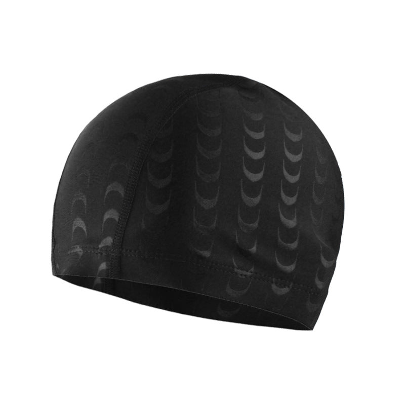 Homme Nage Cap de tissu Design Ne limite pas la tête grande taille