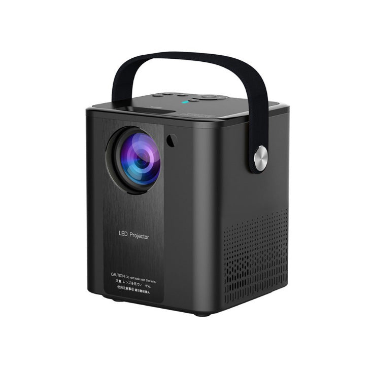 Même écran avec téléphone portable C500 Portable Mini HD Projector