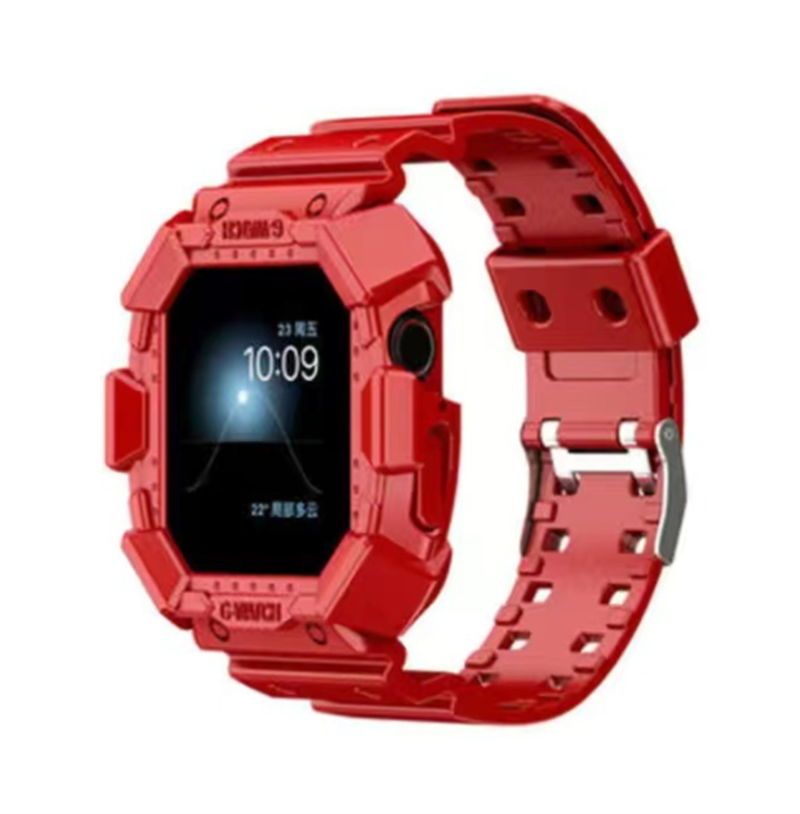 Bracelet intégré en silicone Armor Watch7