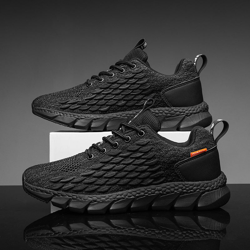 Chaussures simples en tricot volant pour hommes