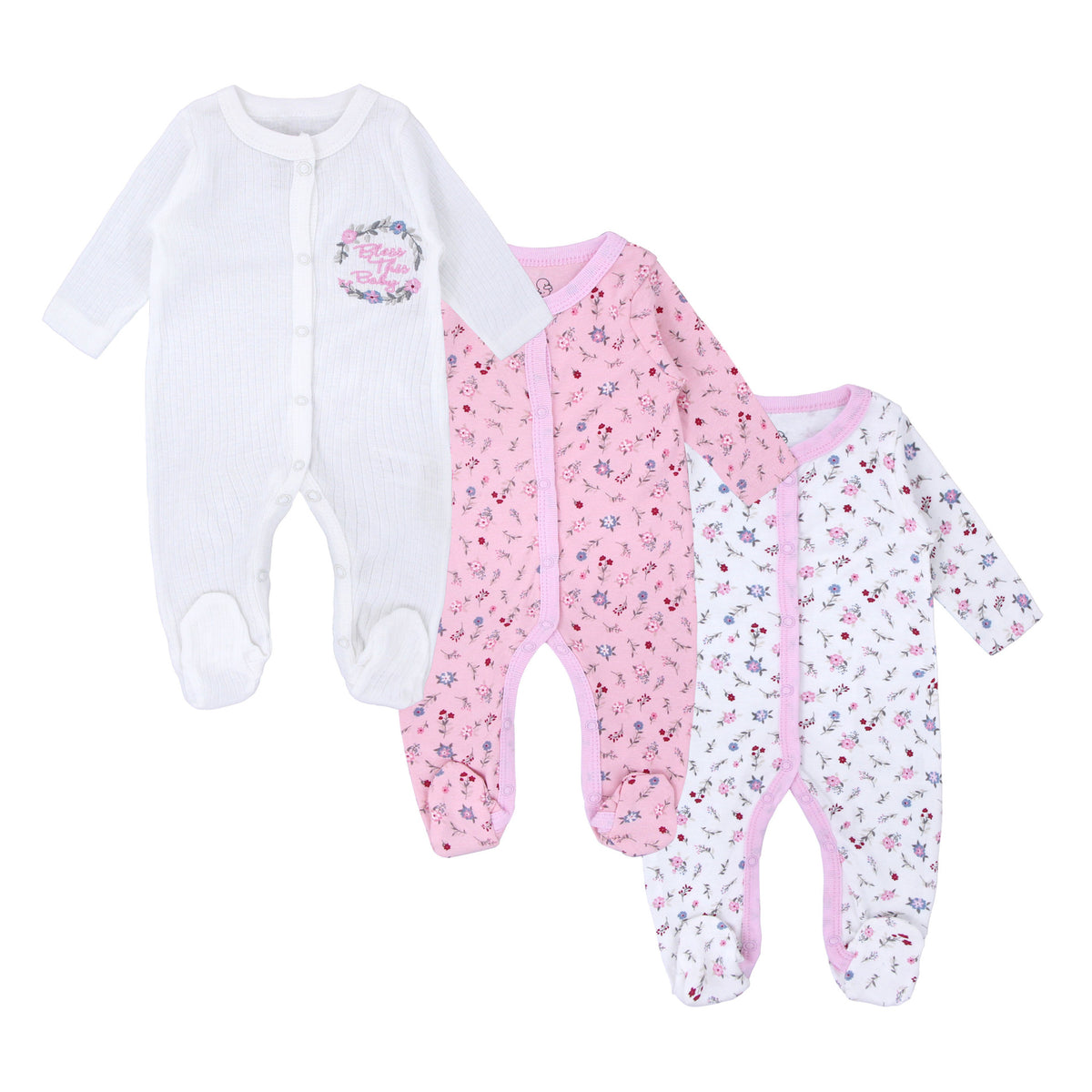 Four-saison Cotton Onesie avec manches longues pour bébé bébé Romper et vêtements de nuit