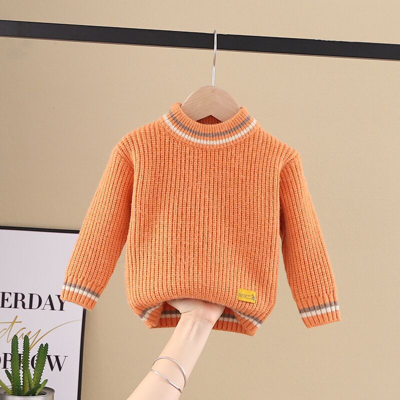 Pull de cou rond pour enfants