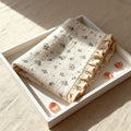 Double-Layer Padded Fabric Baby Blanket
