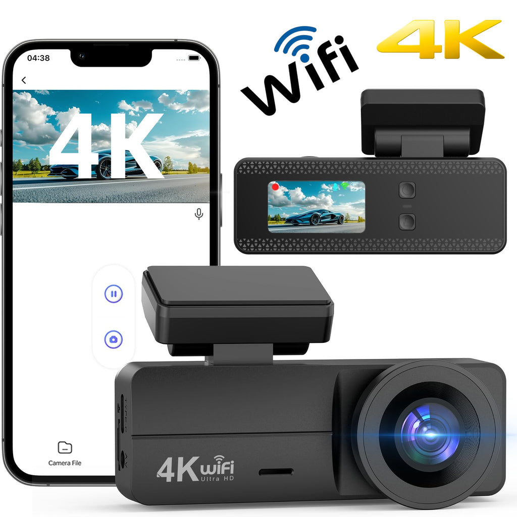 HD WiFi Interconnexion de téléphone mobile Loop Recording Driving Recorder