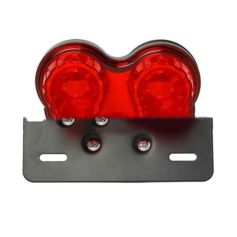 Feu de queue LED modifié de moto