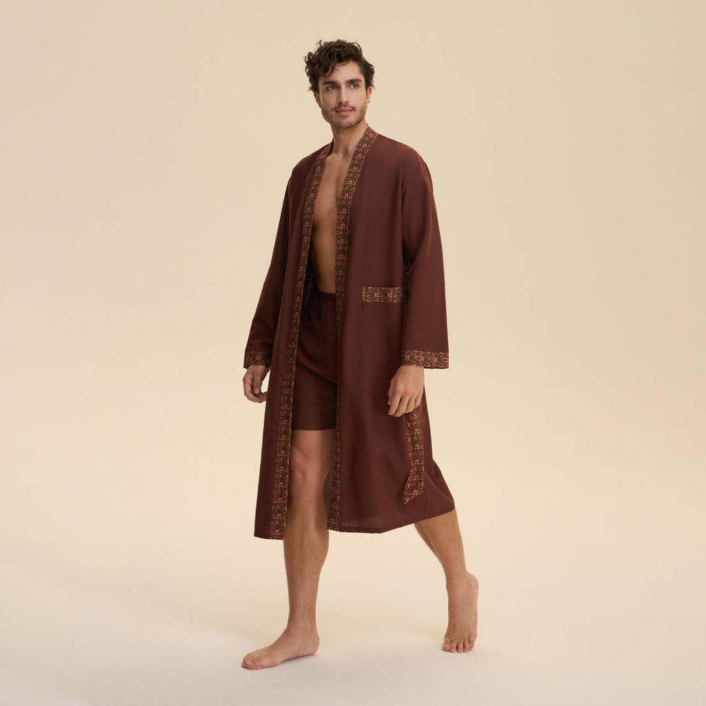 Loose Casual Middle Eastern style une chemise de nuit pour les couples Long coton en forme de nuage Lo