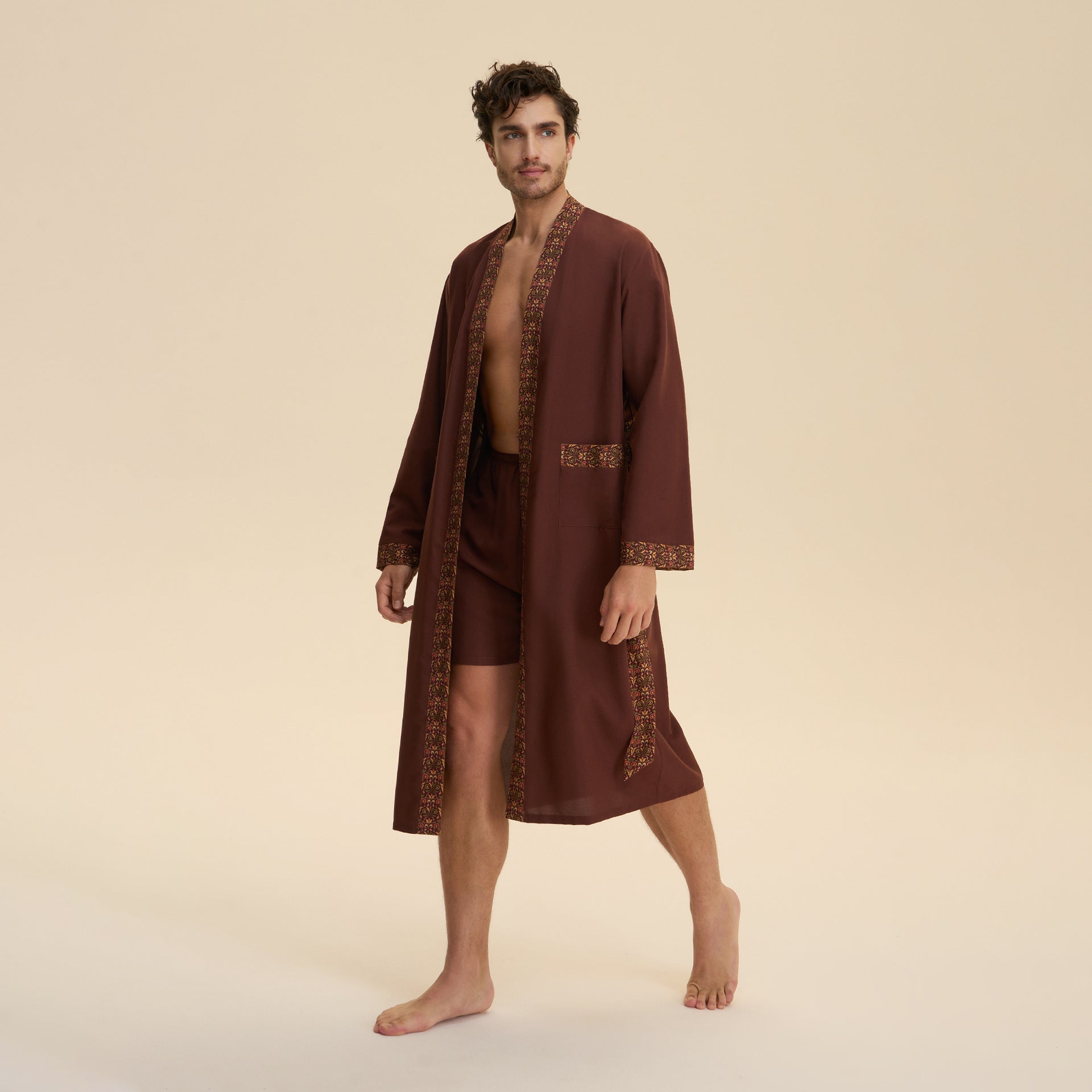 Loose Casual Middle Eastern style une chemise de nuit pour les couples Long coton en forme de nuage Lo