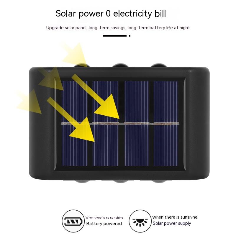 Outdoor solar light household wall lamp
