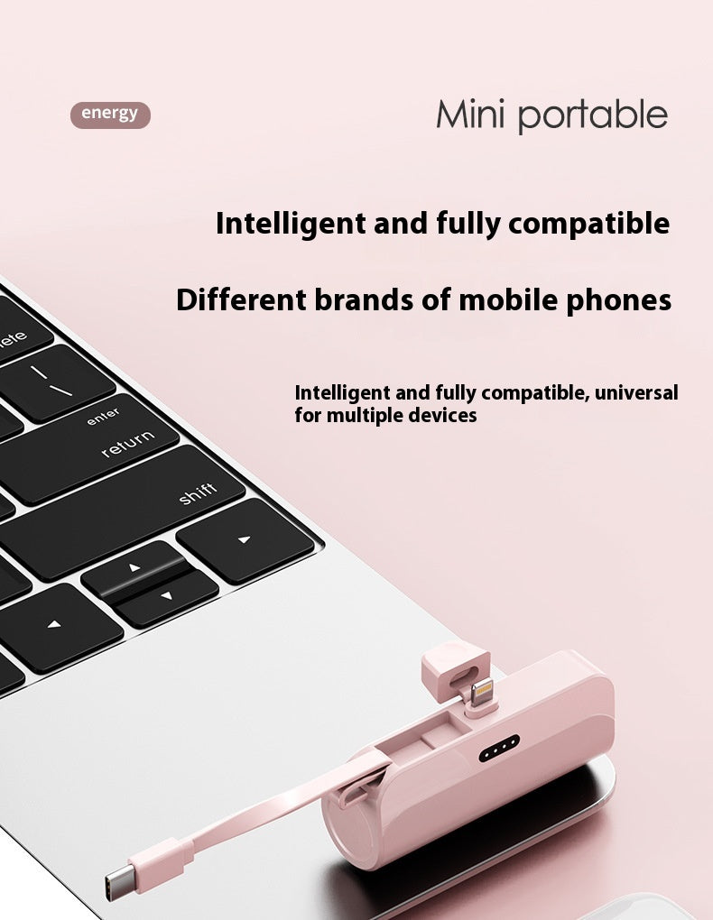 Pocket Capsule Bank Compact Portable Power Source
