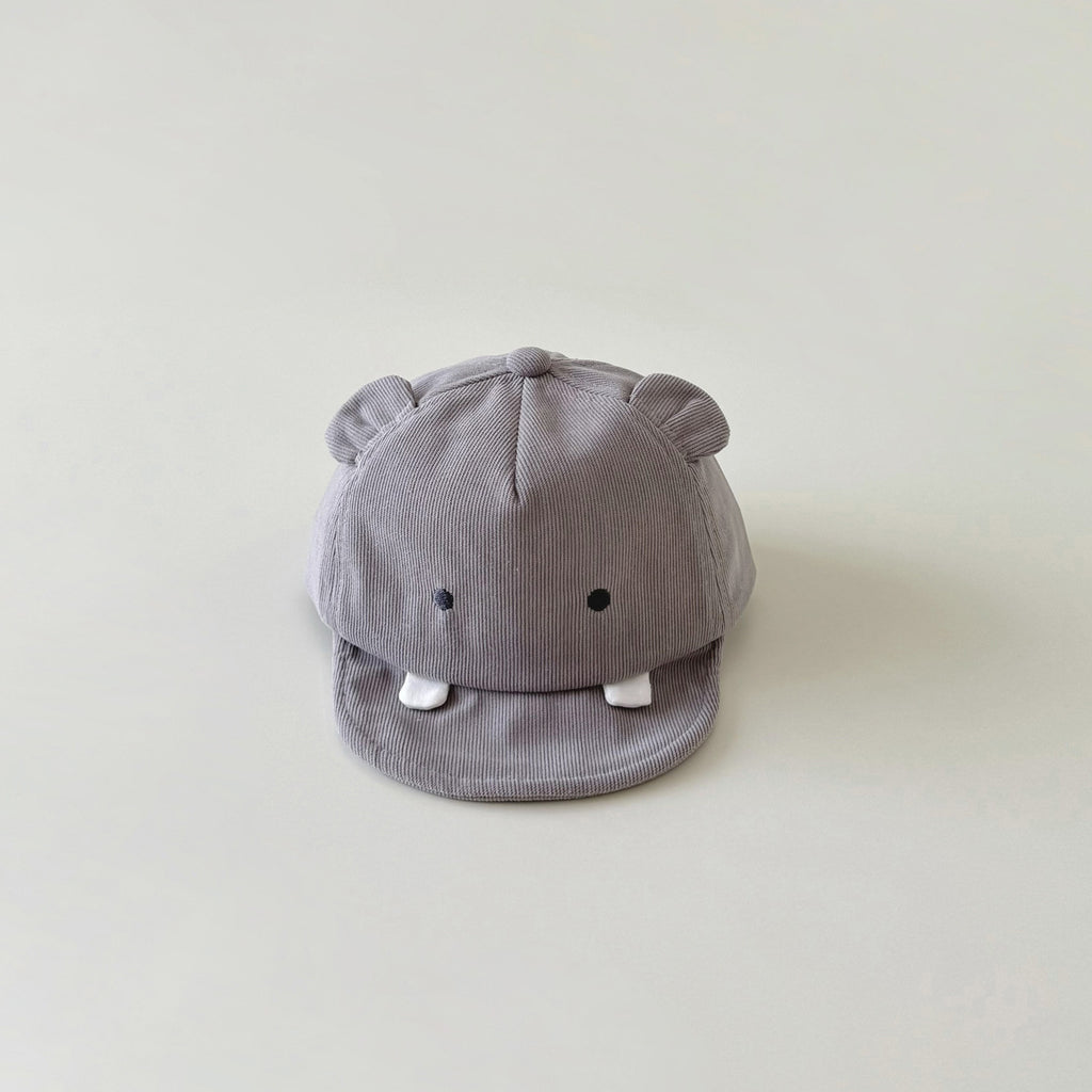 Chapeau de snapback d'animaux de dessin animé souple pour bébés garçons et filles