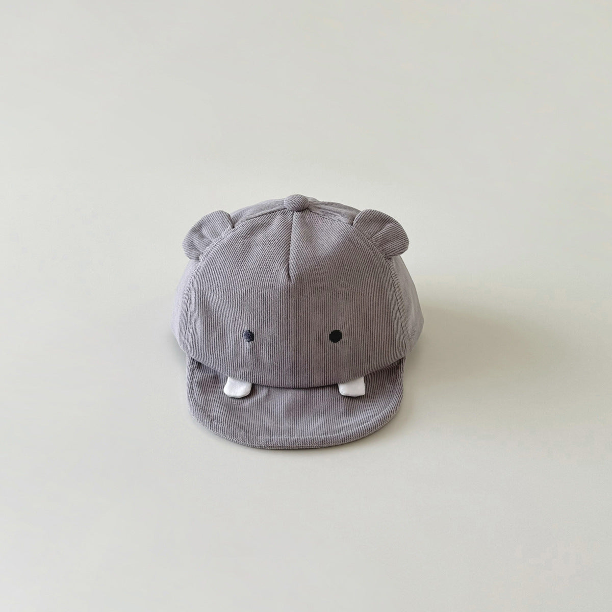Chapeau de snapback d'animaux de dessin animé souple pour bébés garçons et filles