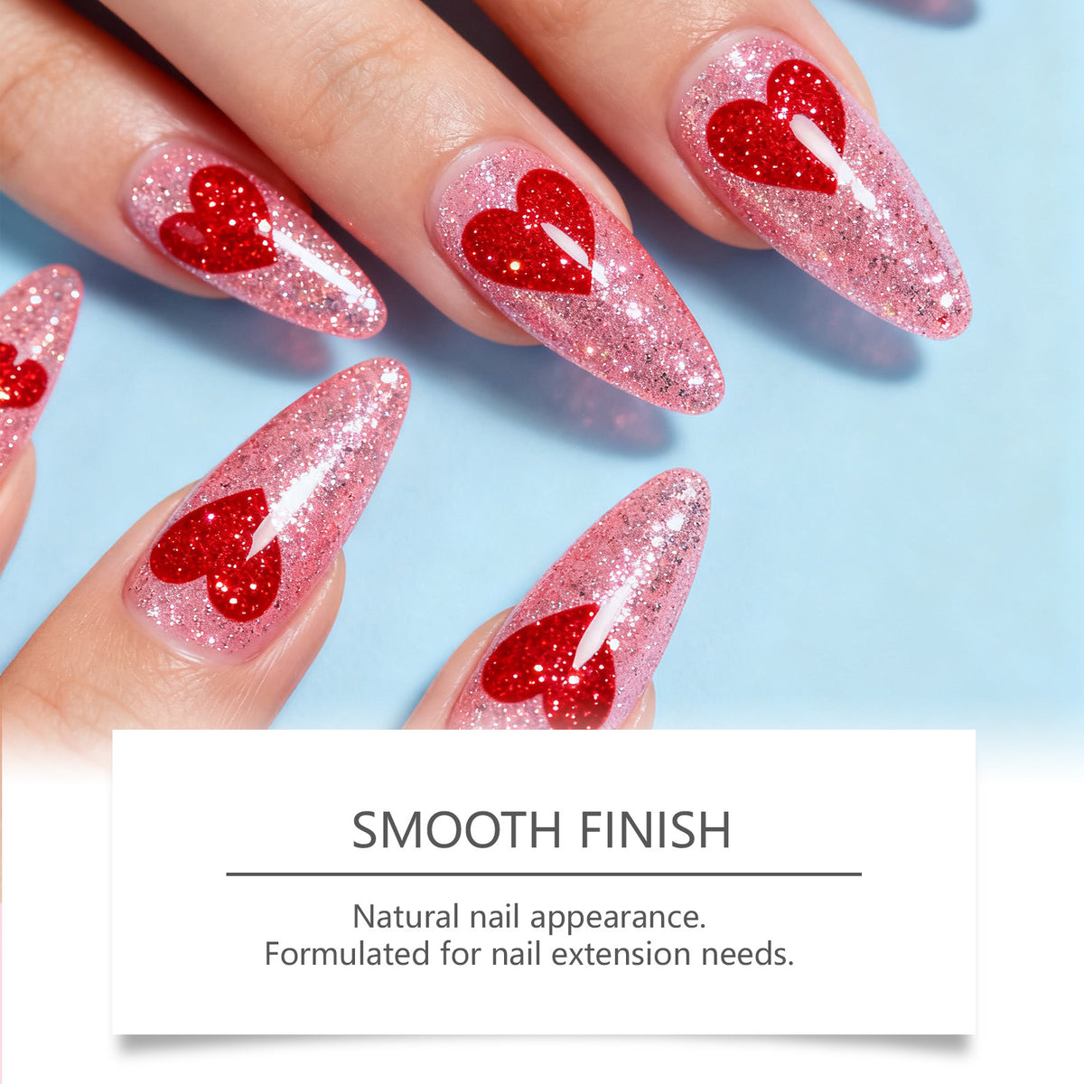 Gel d'extension de ongles antiadhésif