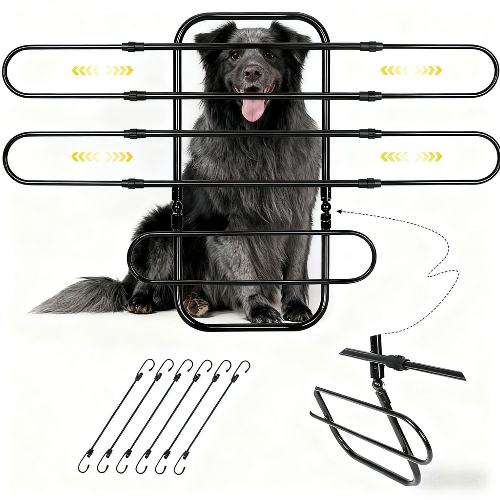 Barrière de voiture de chien