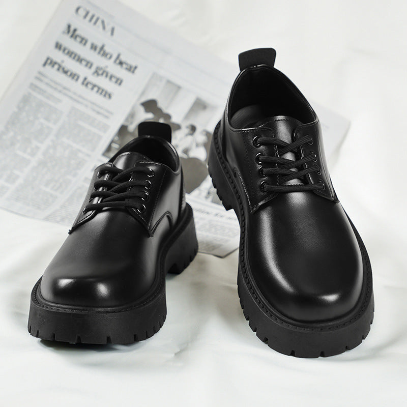 Hommes Affaires Waterproof Chaussures en cuir noir