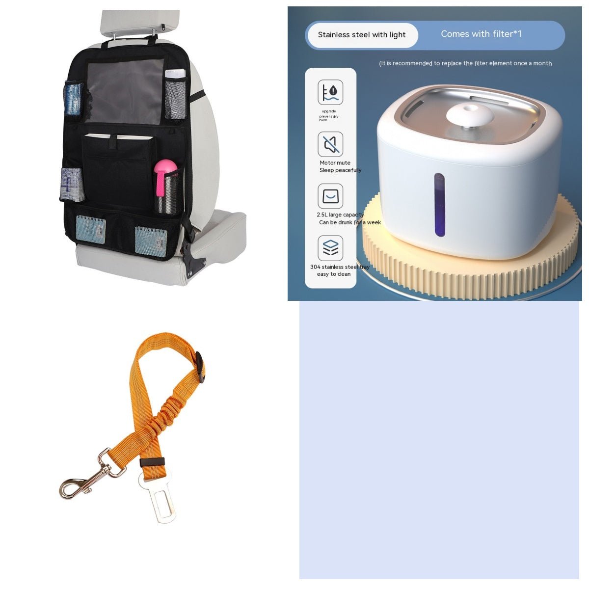 Distributeur d'eau intelligent pour animaux de compagnie Circulation automatique