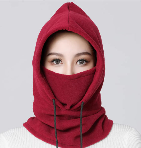 Écharpe de chapeau tout-en-un et masque avec protection de l'oreille vous garde chaud et blocs Les