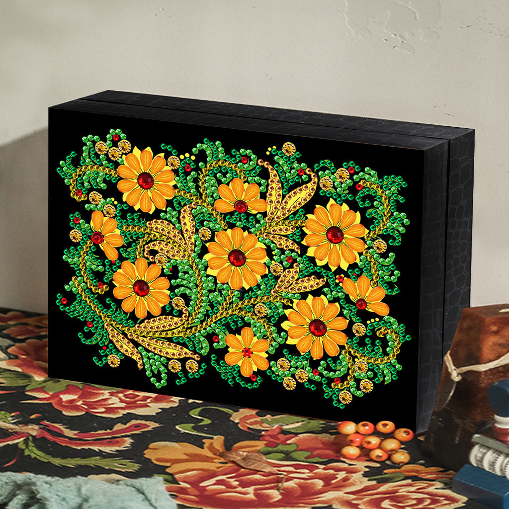 Creative 5d Diamond Painting Boîte à bijoux DIY