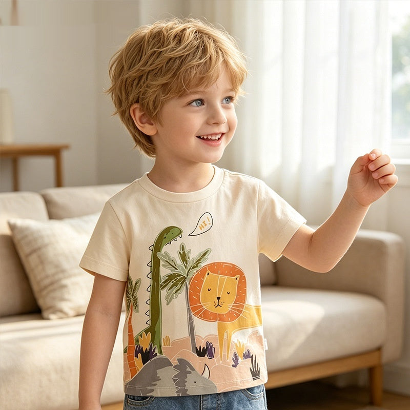 Top imprimé Casual Western pour garçons
