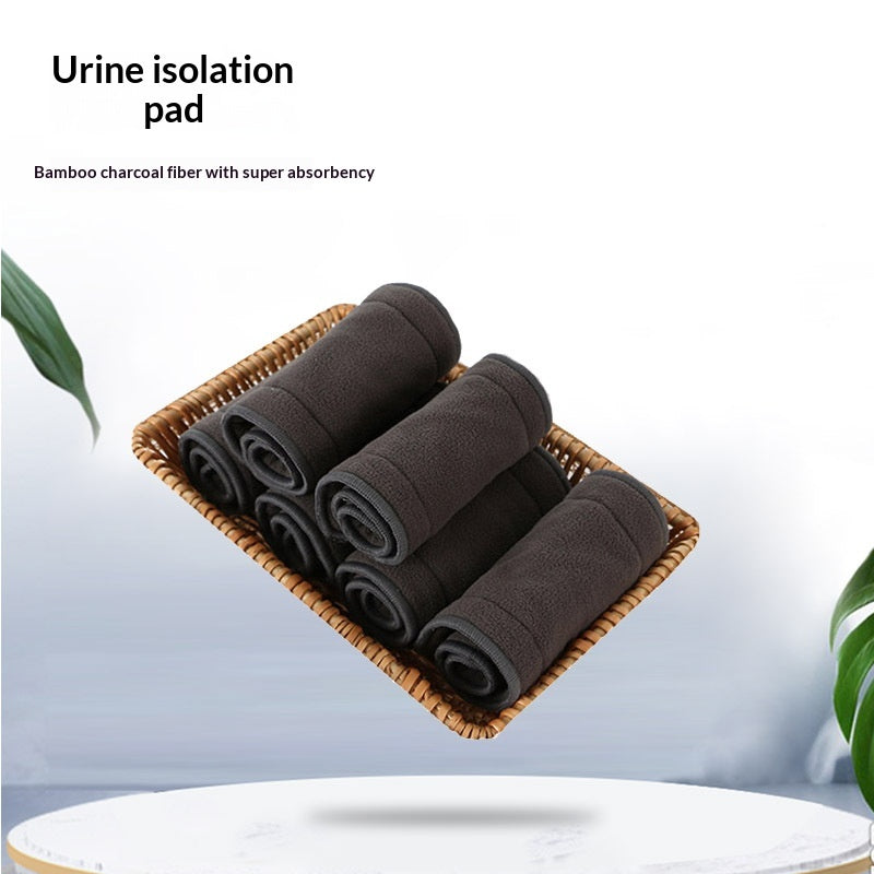 Couche lavable en fibre de charbon de bambou pour bébés et enfants