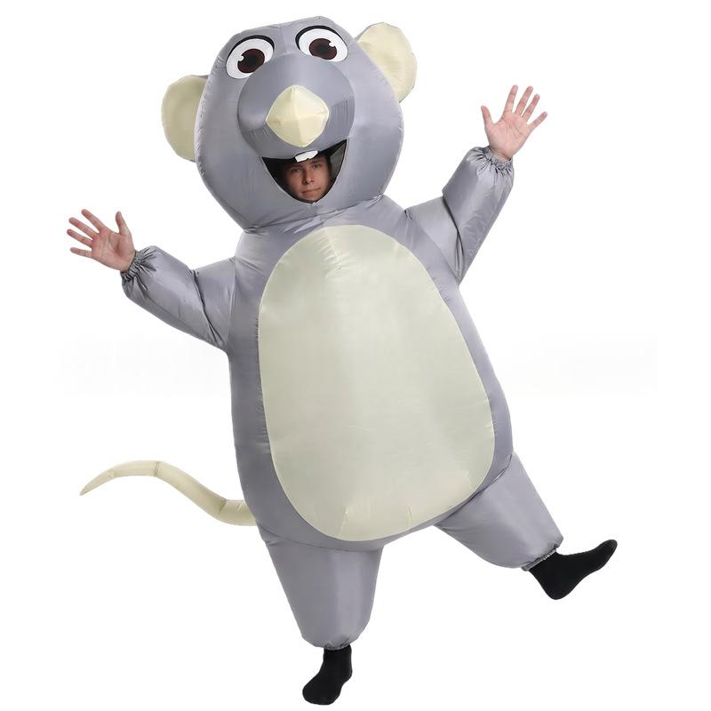 Mouse Déguisement gonflable Halloween Funny Performance Outfit