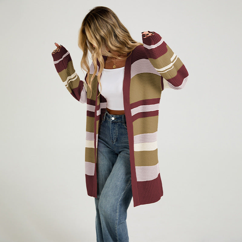 Manteau à manches longues pour femmes