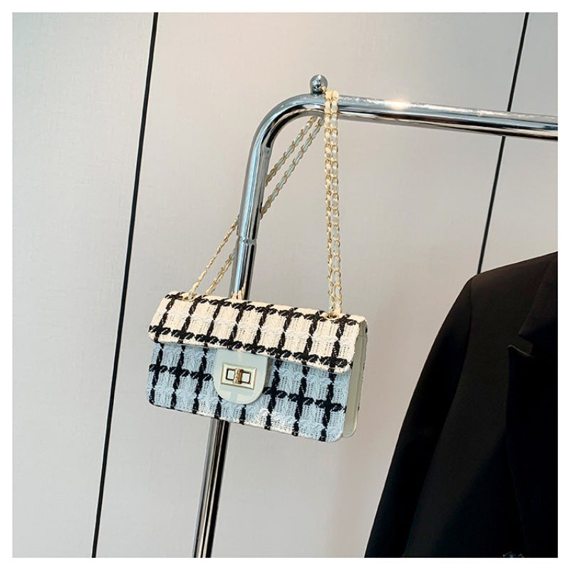 Sac à bandoulière pour dames avec une chaîne