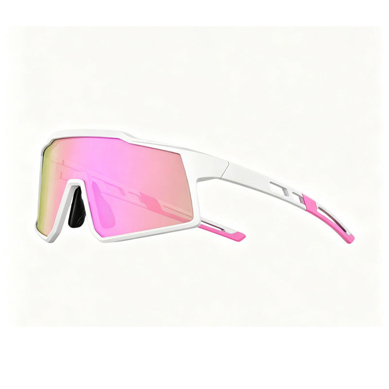 Lunettes de vélo polarisé pour enfants pour adolescents Sports de plein air et plein air