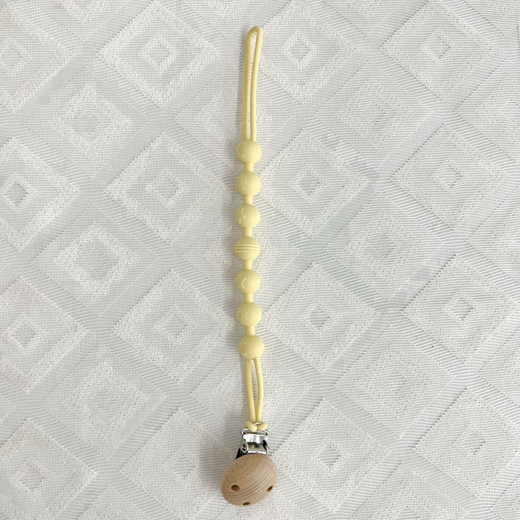 Babys All-in-one Silicone sans pores Pacifier de hêtre Clip avec chaîne anti-loss