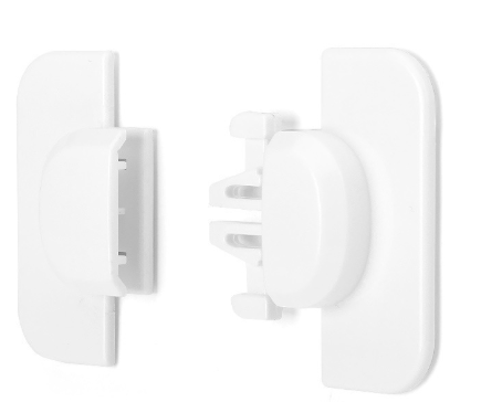 Serrure de sécurité pour enfants - White-2 Pack
