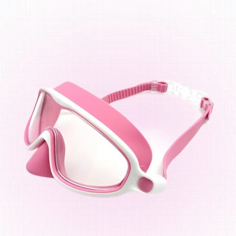 Children's Waterproof Anti-fog Silicone Swimming Goggles High-definition and Comfortable