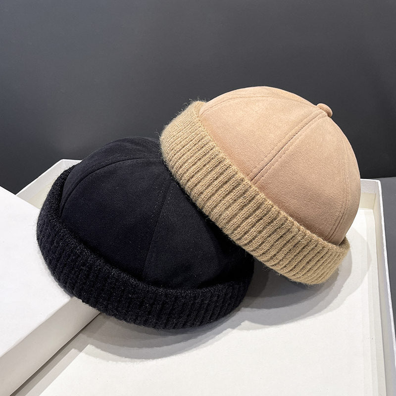 Chapeau de peau de cerf d'automne et d'hiver