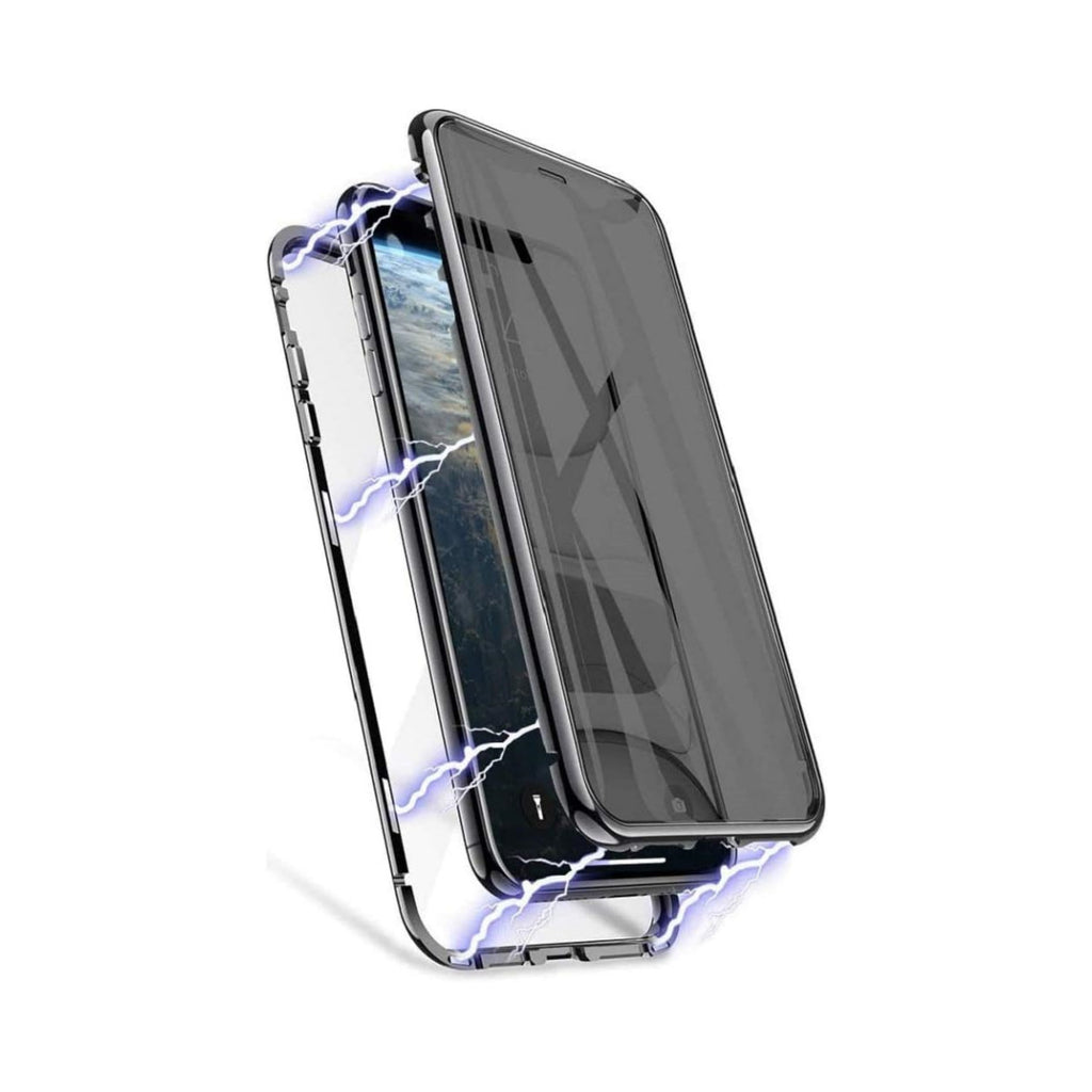 Boîtier de téléphone étanche Ensembles magnétiques en verre double face en métal