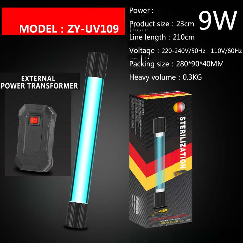 Without timed sterilization light