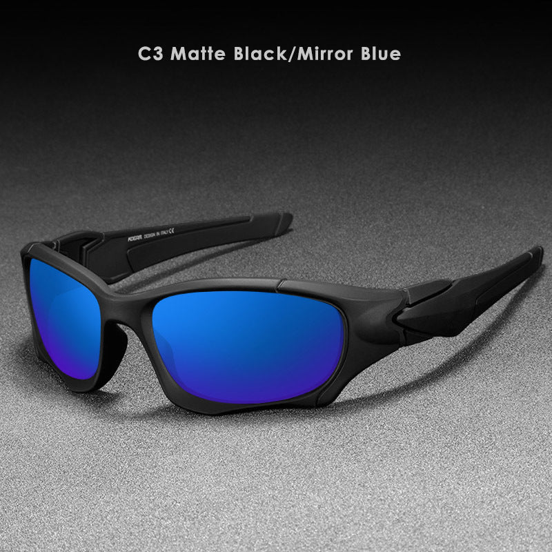 Kdeam Polarized Verre véritable Cyclisme Sports Lunettes de soleil Vision de nuit