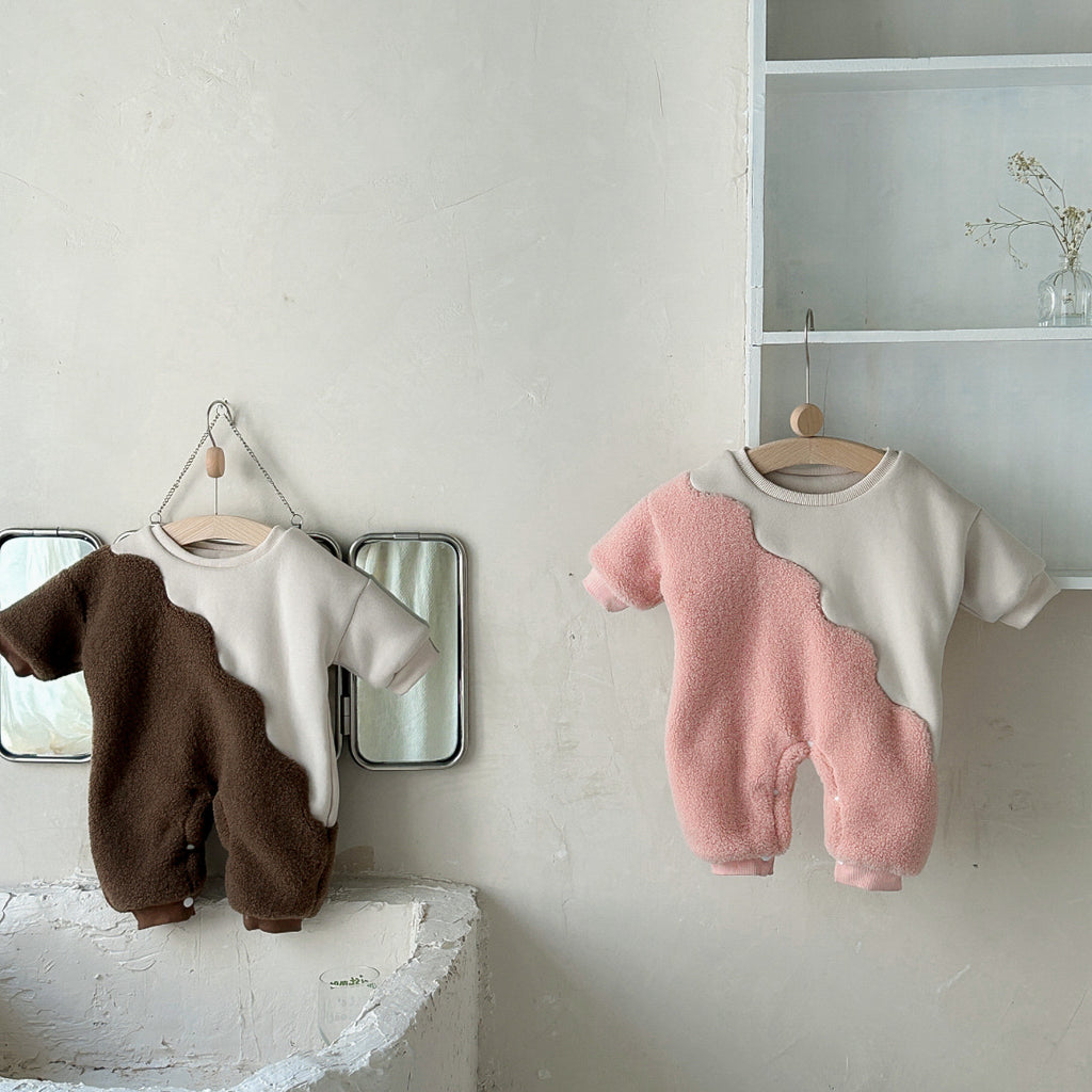 Bodysuit bébé avec doublure en polaire