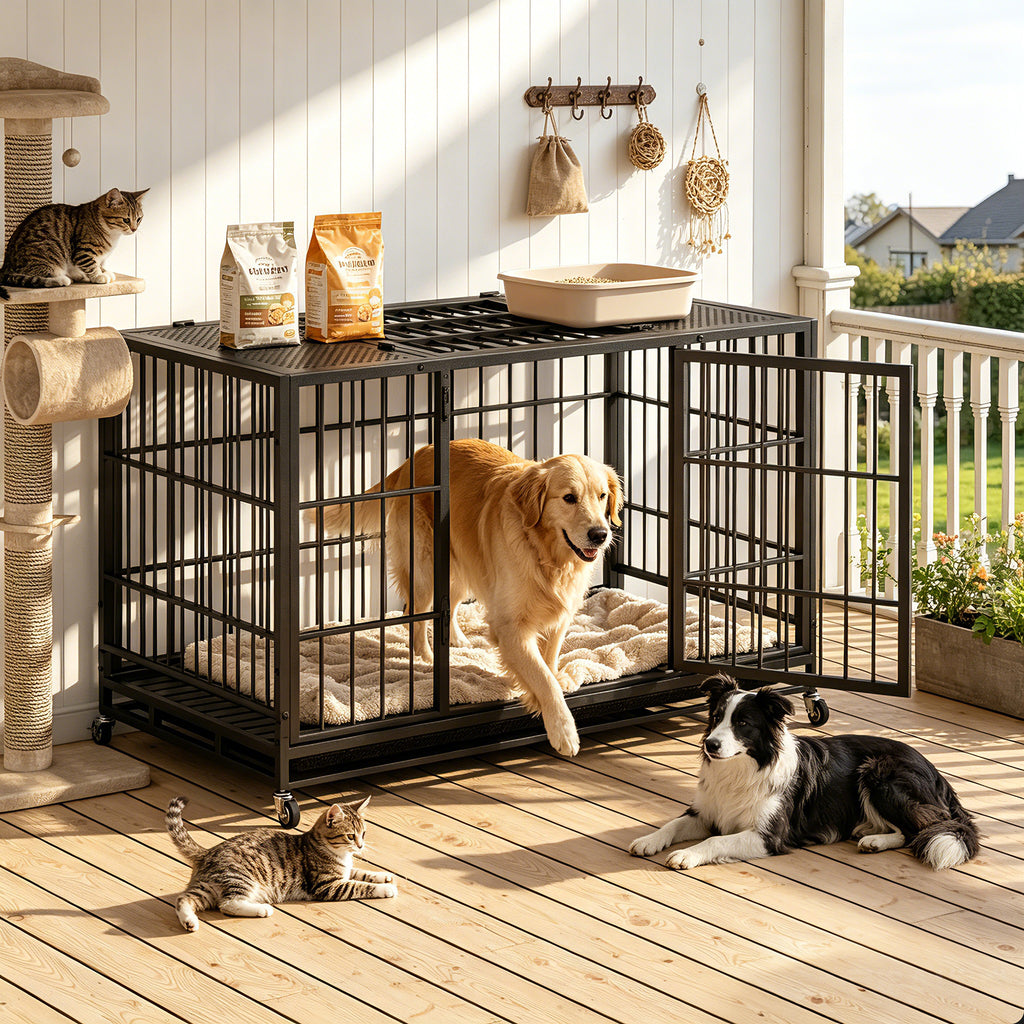 Crate de chiens lourds