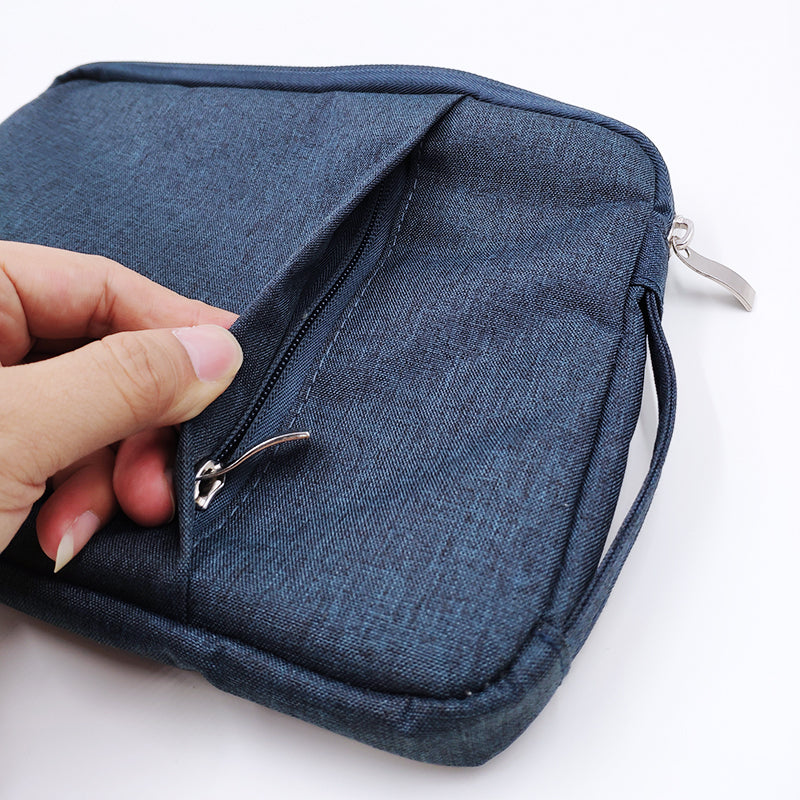 Student Leather Tablet Case Handbag Tutoring Machine Protective Cover
