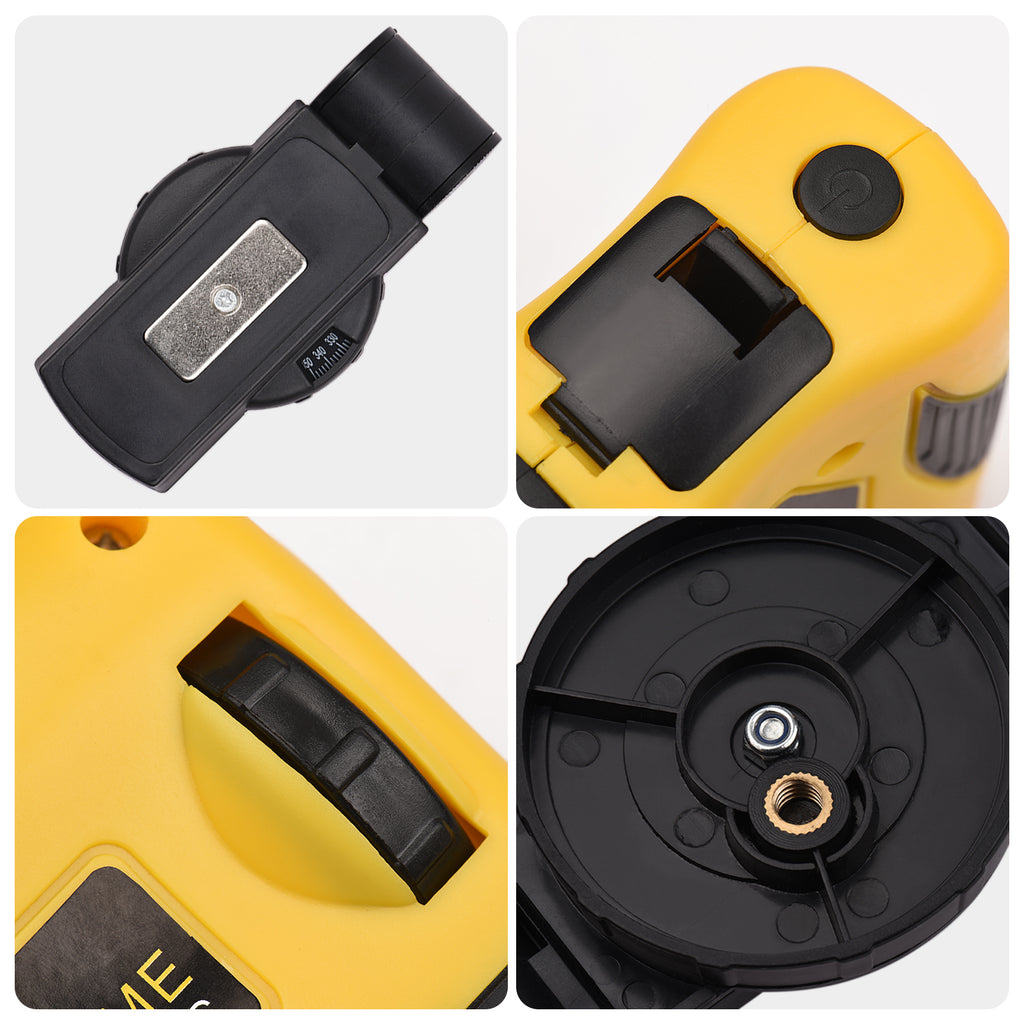 Niveau laser quatre dans un appareil portable de ligne haute précision Double bulle rouge laser faible po