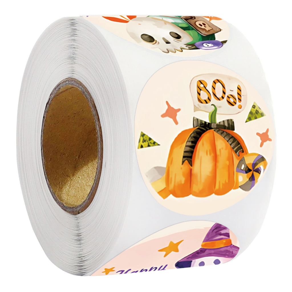 Happy Halloween Kids Toy Merci Sticker décoratif étiquettes