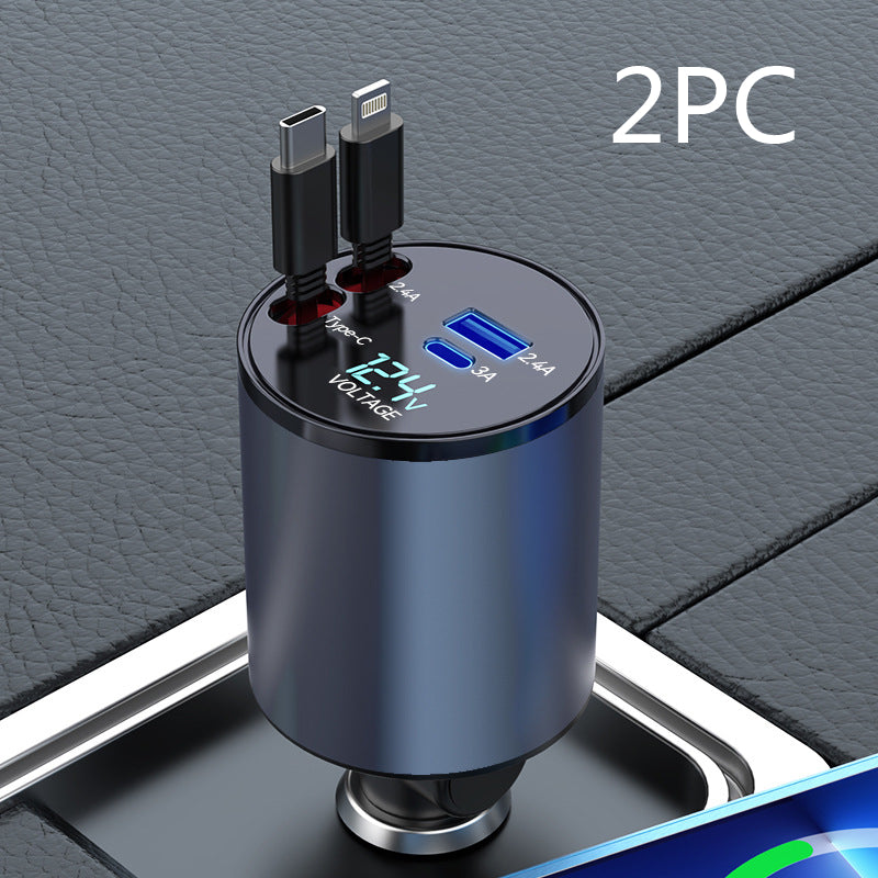 Mode simple 100W chargeur de téléphone de voiture