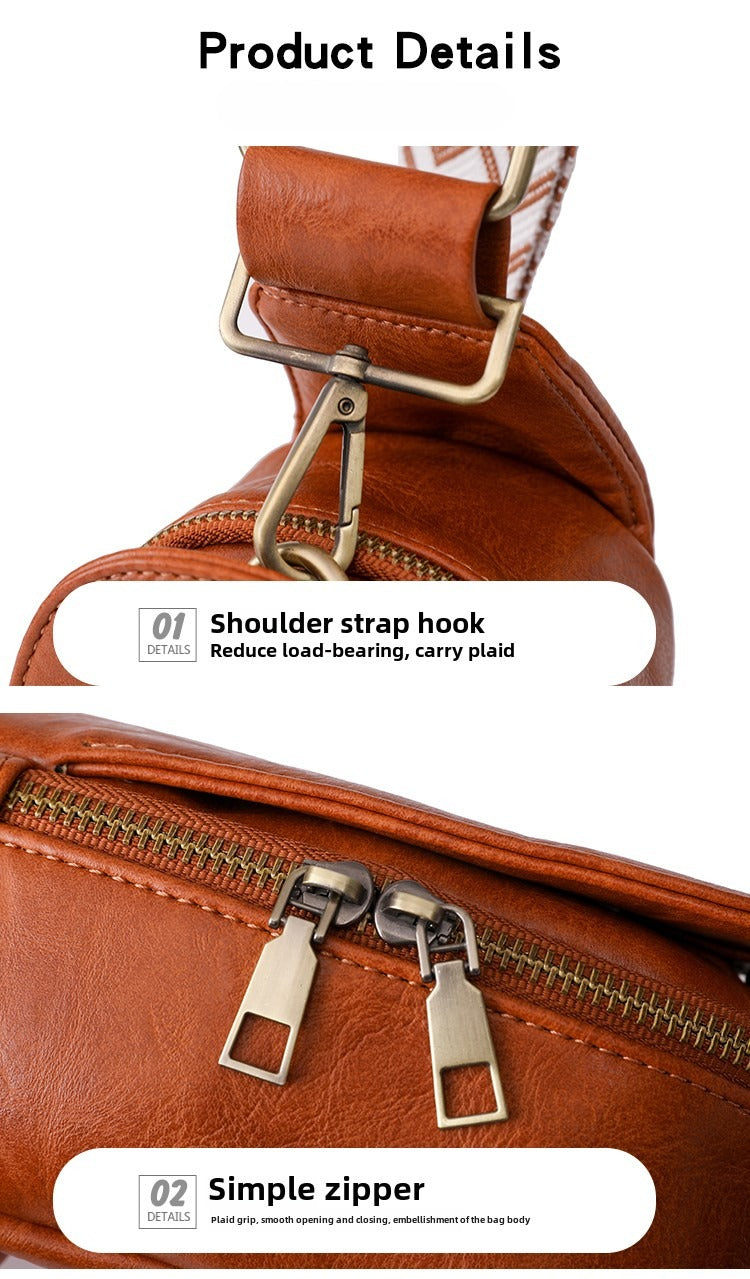 Only self-shot---Women's Chest Bag Sling Bag