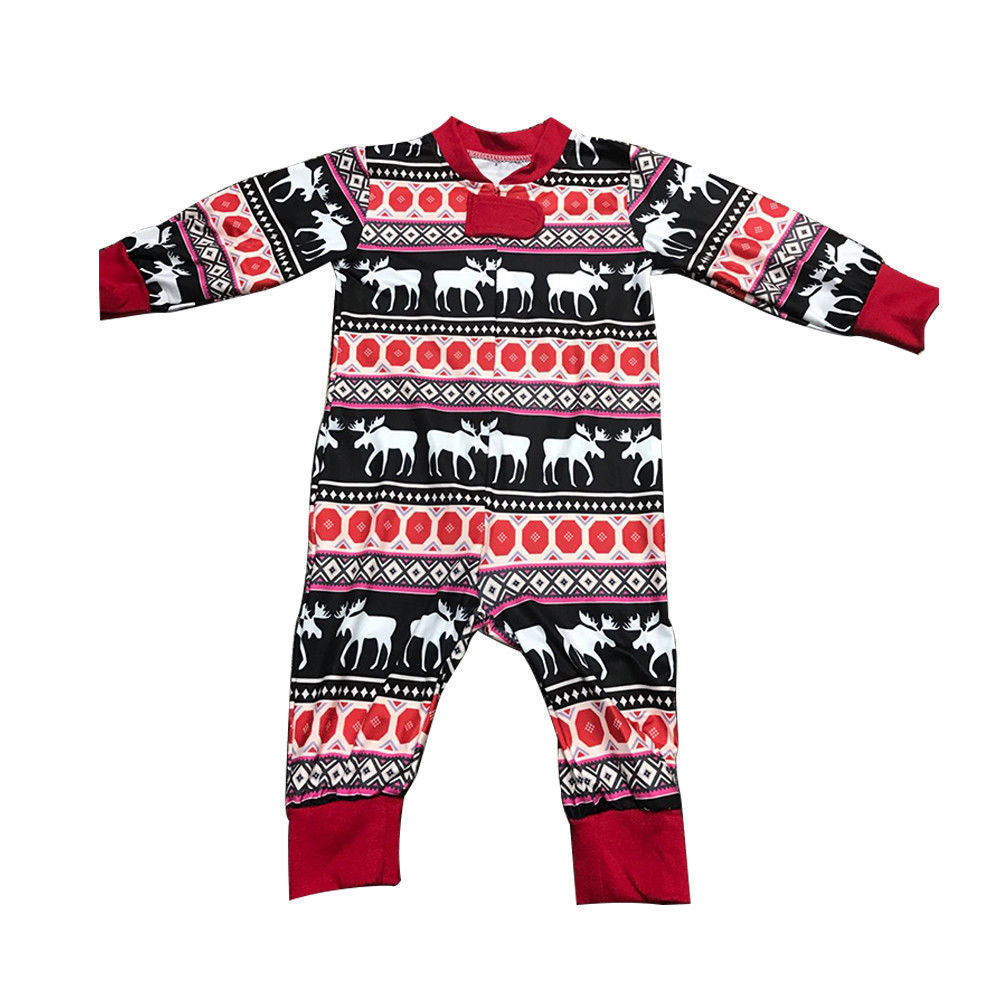 Pyjama de Noël en famille