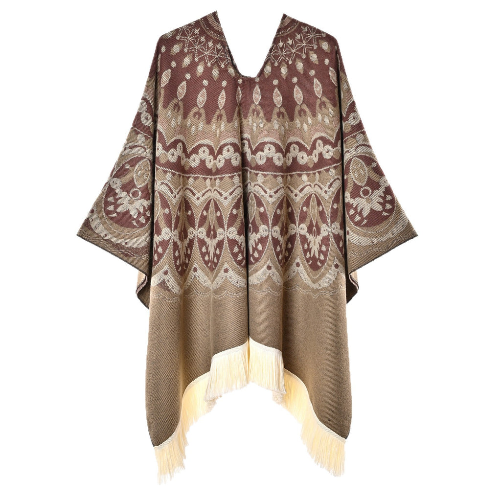 De style bohème Vintage Tassel Châl